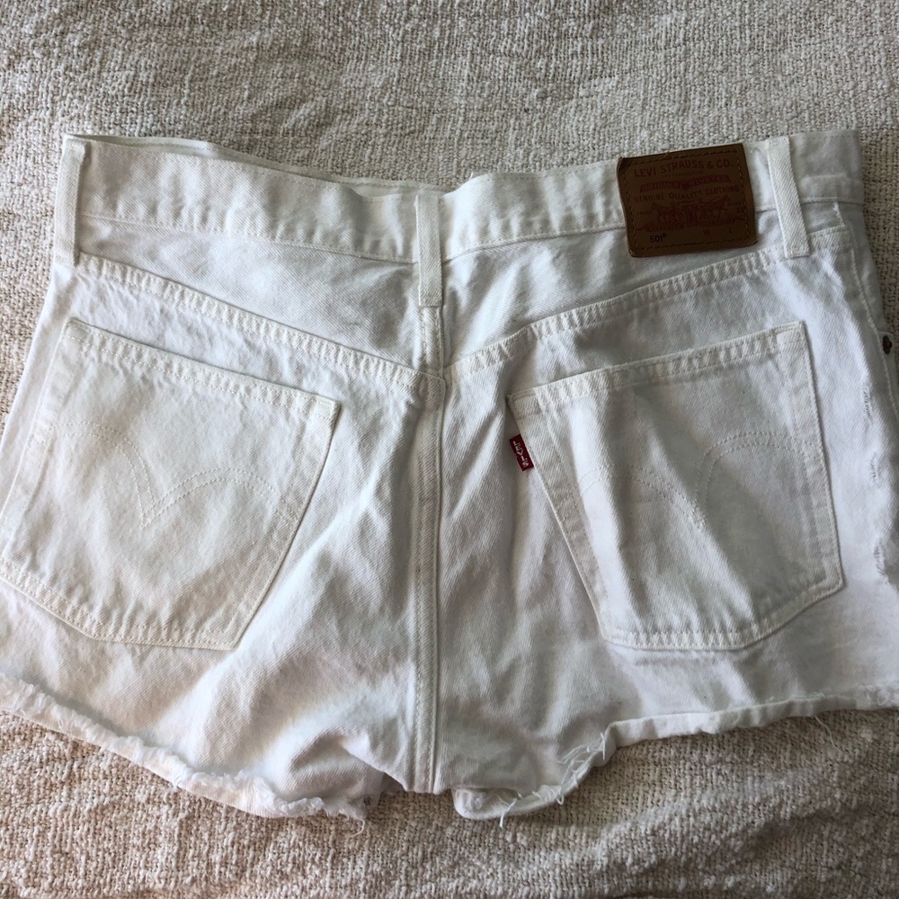 Levi’s high waisted shorts, barely worn!